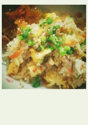 味噌キムチチャーハン-レシピのメイン写真