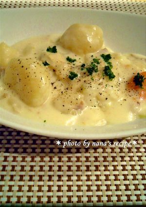 白だし肉じゃがをクリームシチュードリアに-レシピのメイン写真