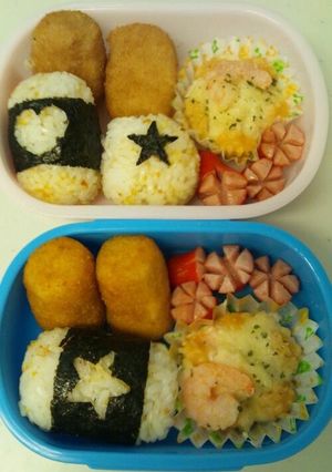 俵おにぎり弁当-レシピのメイン写真