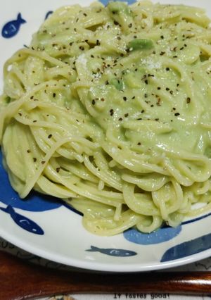 クリーミーアボカドソースパスタ-レシピのメイン写真