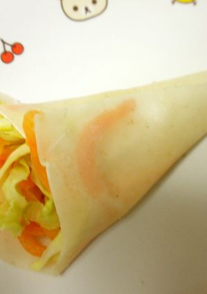 ヘルシーもちもち☆野菜クレープ-レシピのメイン写真