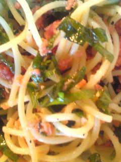 簡単♪便利♪大葉と鮭のお弁当パスタ♪-レシピのメイン写真