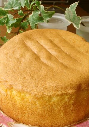 スポンジケーキ-レシピのメイン写真