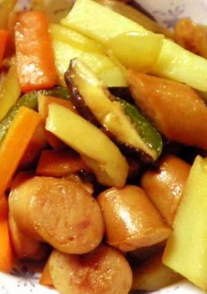 ソーセージの野菜炒め★1食509Kcal-レシピのメイン写真