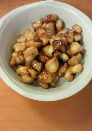 鶏ひざなんこつのタレ炒め-レシピのメイン写真