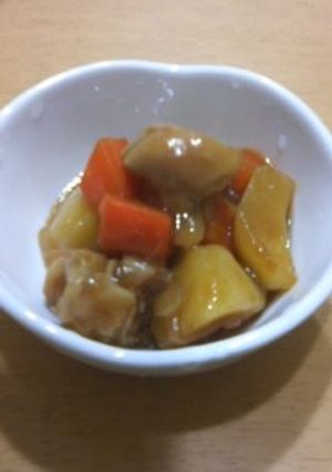 鶏肉とじゃがいものオイスターソース煮-レシピのメイン写真