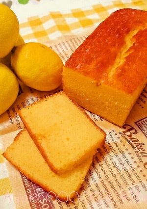 簡単♪しっとりレモンバターケーキ-レシピのメイン写真