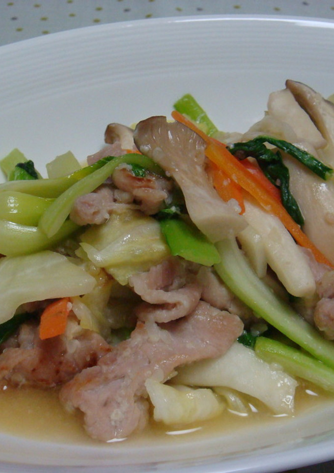 豚肉と野菜の塩麹炒め-レシピのメイン写真