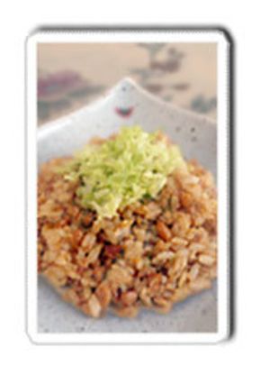 【塩麹】で簡単・野菜納豆チャーハン-レシピのメイン写真