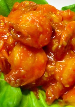 簡単なのに本格的！ご飯が進むエビチリ-レシピのメイン写真