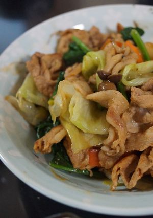 ☆残り野菜de豚肉味噌炒め☆-レシピのメイン写真