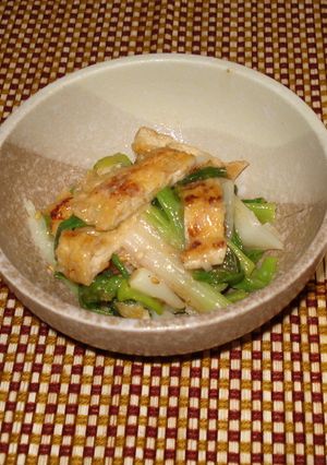 わけぎと薄揚げの酢味噌和え-レシピのメイン写真