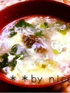 中華♡とろ~り卵スープ♡-レシピのメイン写真