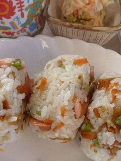 パリッと朝食おにぎり-レシピのメイン写真