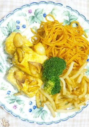ガーリック醤油が香ばしい豆腐ステーキ！-レシピのメイン写真