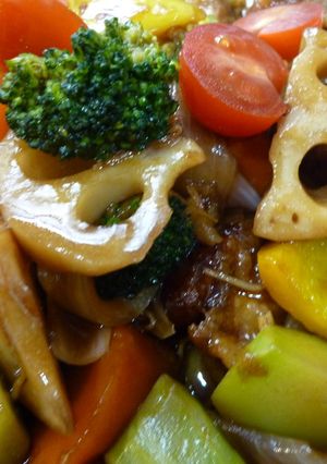 野菜たっぷり♪黒酢酢豚-レシピのメイン写真