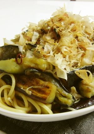 茄子ときのこの和風パスタ-レシピのメイン写真