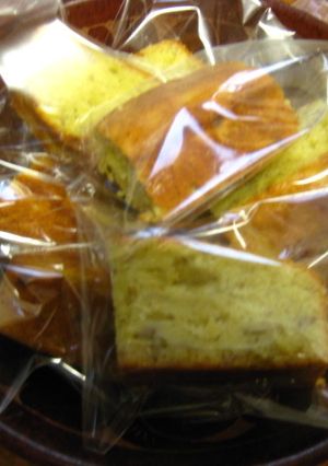 今日のおやつ☆しっとりバナナケーキ☆-レシピのメイン写真