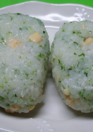 スパイシーチーズ青海苔むすび-レシピのメイン写真