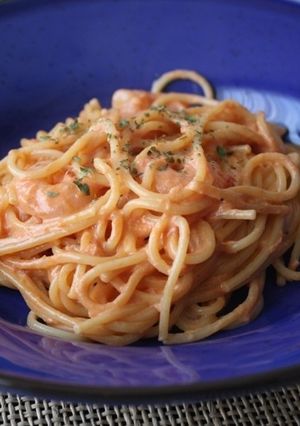 簡単♪トマトクリームパスタ！-レシピのメイン写真
