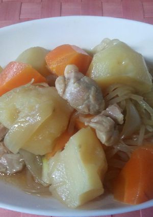 麺つゆで簡単♪ほっくり鶏じゃが☆-レシピのメイン写真