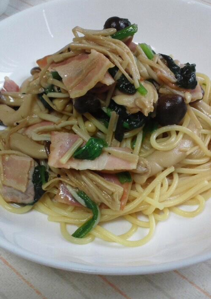 きのこの和風パスタ-レシピのメイン写真