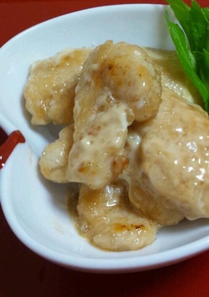 簡単彼ご飯❤鶏むね肉のわさびマヨ-レシピのメイン写真