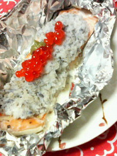 生鮭とレンコンの✿ホイル❀オーブン焼き✿-レシピのメイン写真