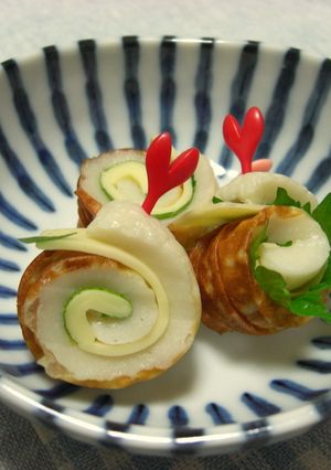 さっぱり☆ちくわとチーズのくるくる♪-レシピのメイン写真