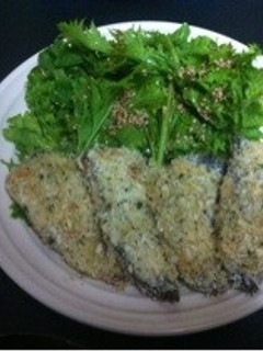 鯵の香草パン粉焼き二種-レシピのメイン写真