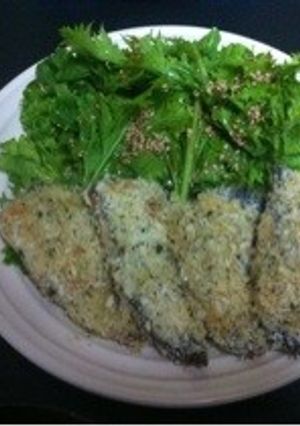 鯵の香草パン粉焼き二種-レシピのメイン写真