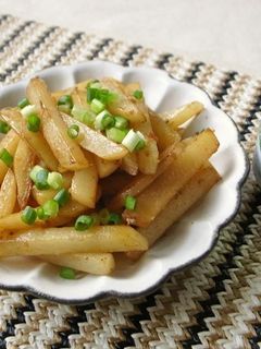 じゃが芋のしょうが醤油炒め-レシピのメイン写真