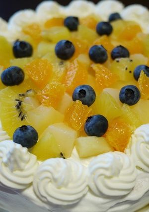 夏のフルーツケーキ-レシピのメイン写真