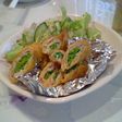 豚肉の菜の花巻き