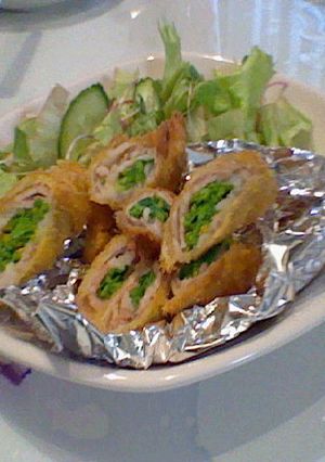 豚肉の菜の花巻き-レシピのメイン写真