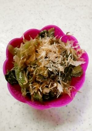 １分クッキング！冷凍ほうれん草でおひたし-レシピのメイン写真