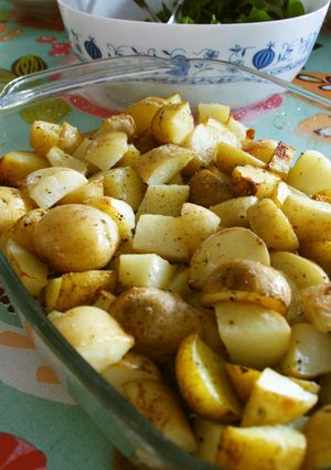簡単＊我が家の新じゃがオーブン焼き♪-レシピのメイン写真