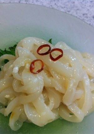 塩麹DEイカそうめん-レシピのメイン写真