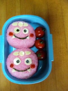 キャラ弁◎がんこちゃん◎おにぎり-レシピのメイン写真