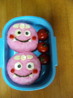 キャラ弁◎がんこちゃん◎おにぎり-レシピのメイン写真