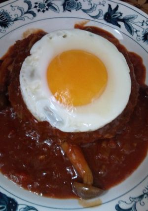 手作りデミの煮込みハンバーグ-レシピのメイン写真