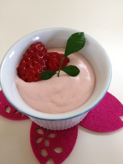 #ストロベリーチーズクリーム#-レシピのメイン写真