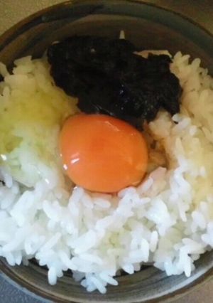 我流卵かけごはん-レシピのメイン写真