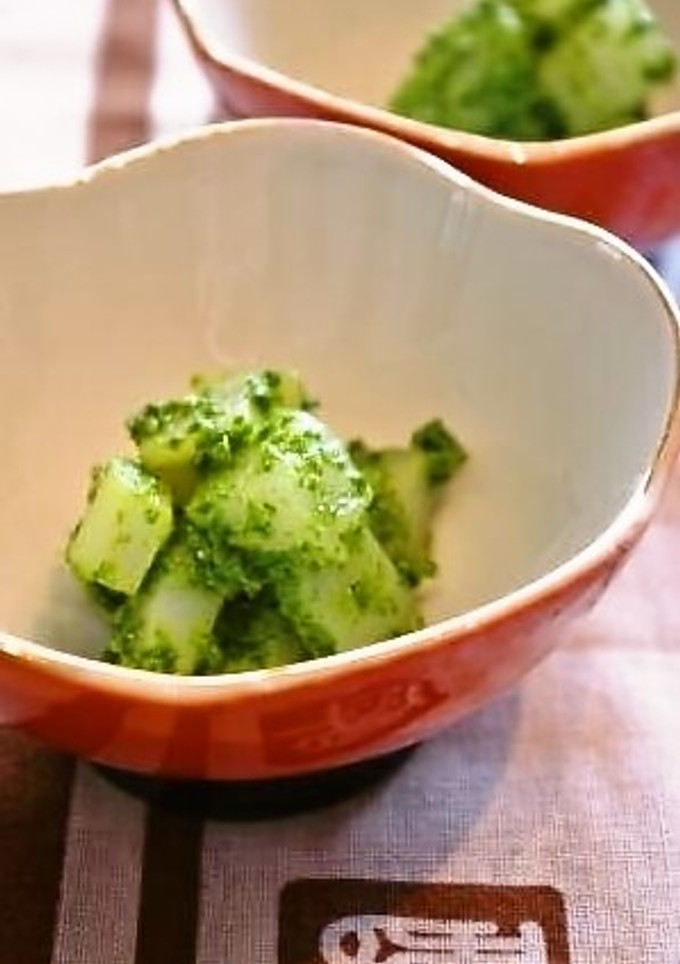 イカの刺身とウドの木の芽和え-レシピのメイン写真
