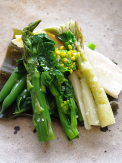 春野菜の昆布締め-レシピのメイン写真