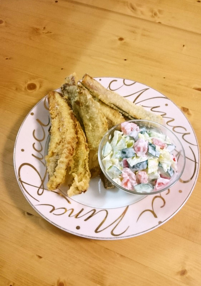 イワシの天ぷらタモさん風-レシピのメイン写真