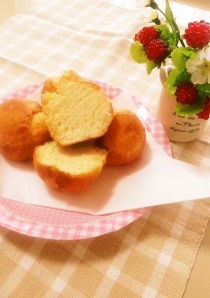 穴なしふわふわドーナツ-レシピのメイン写真