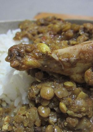 鉄分たっぷり♪レンズ豆のチキンカレー-レシピのメイン写真
