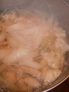 フワフワ鶏団子スープ-レシピのメイン写真