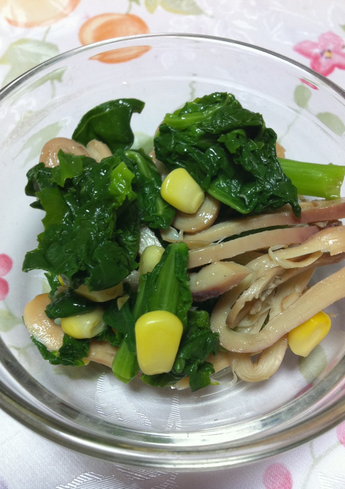 簡単で美味しい✿イカと青菜の和え物-レシピのメイン写真